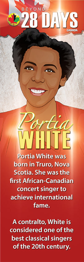 Beyond 28 Day (Canada): Portia White (Singer) - The LEGACY Collexion