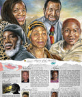 “An educational poster, ideal for Black History Month featuring Dudley Laws, Afua Cooper, Burnley 