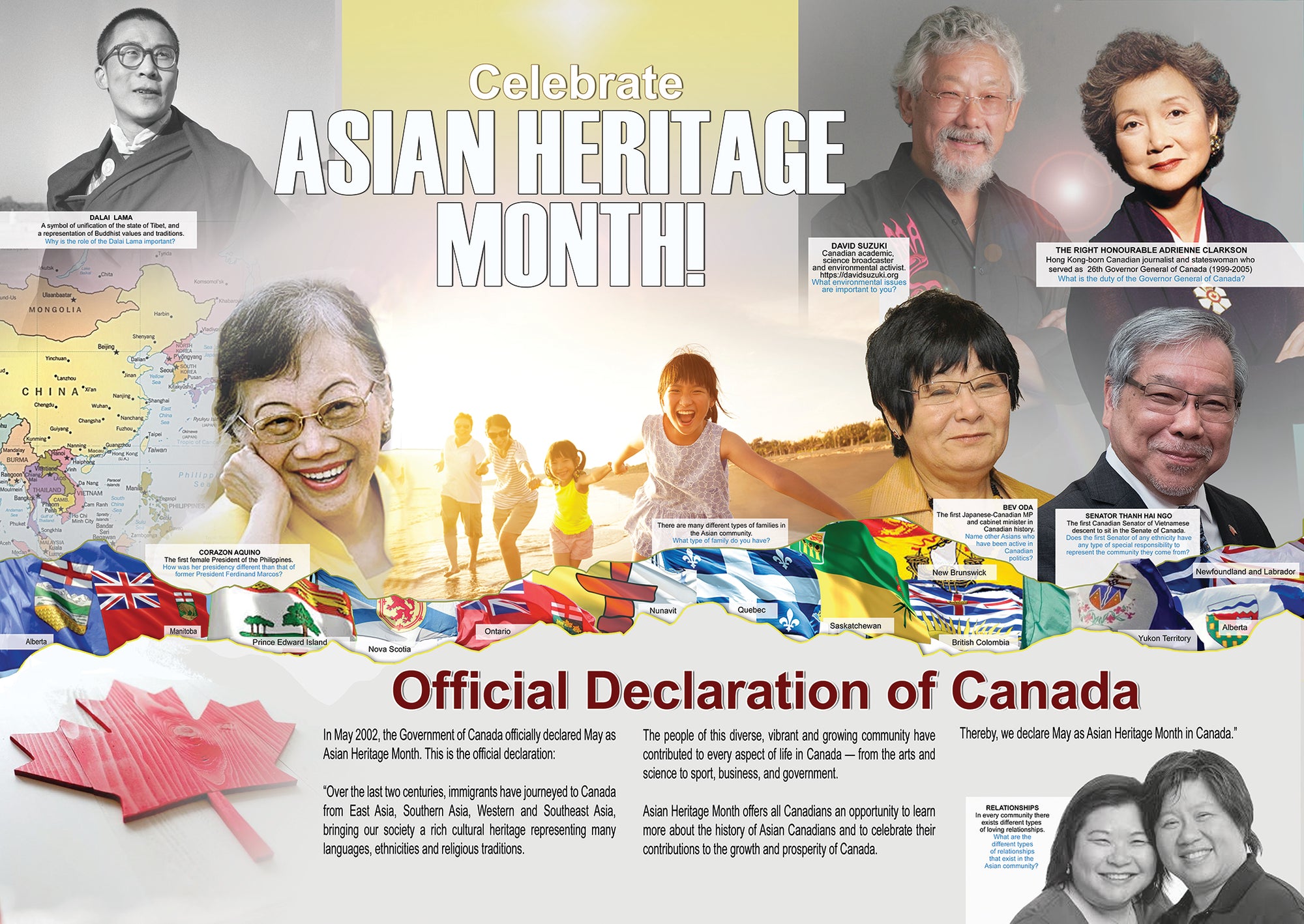 Asian Heritage/ Women's History Month Posters (Ultimate Set) 8 posters for only $110